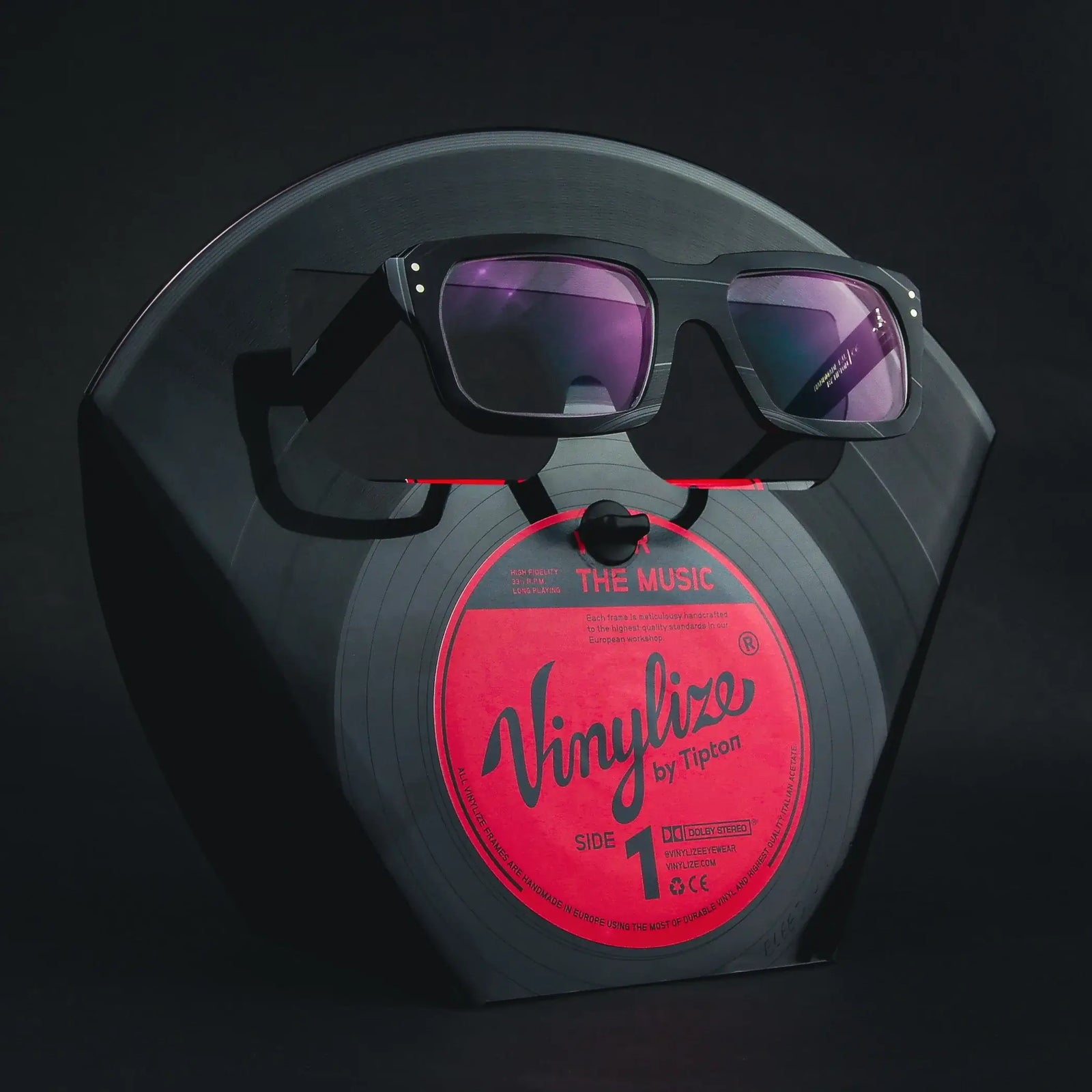 Vinylize eyeglasses online store – handmade frames from vinyl.