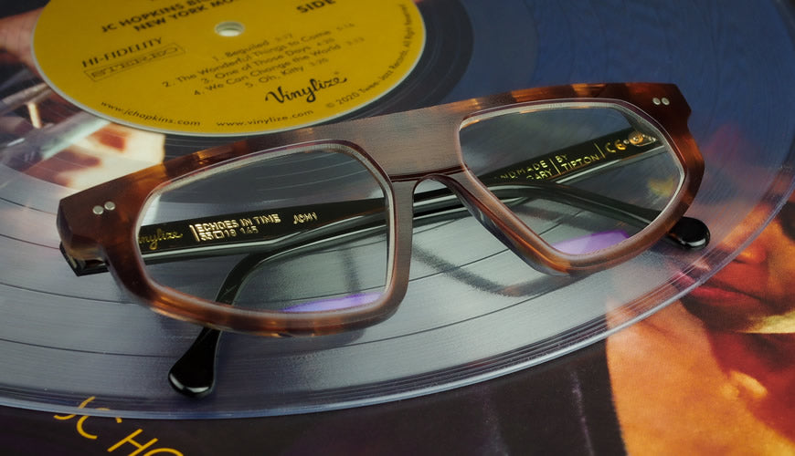 How Our Eyewear Brand Uses Recycled Vinyl Records To Create Eyeglasses?