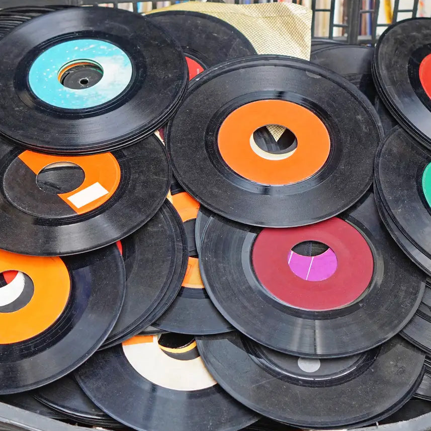 Old 7" singles. Trash or recycling?