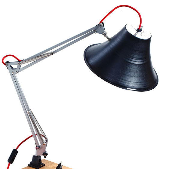 Lighting Up Sustainability: The Vinylize Vinyl Record Lamp Shade