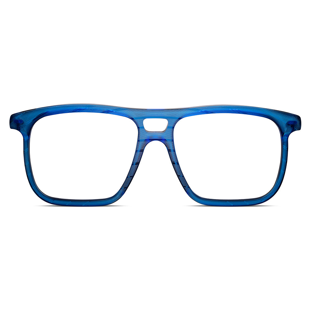 Blue frame May - Vinylize Eyewear