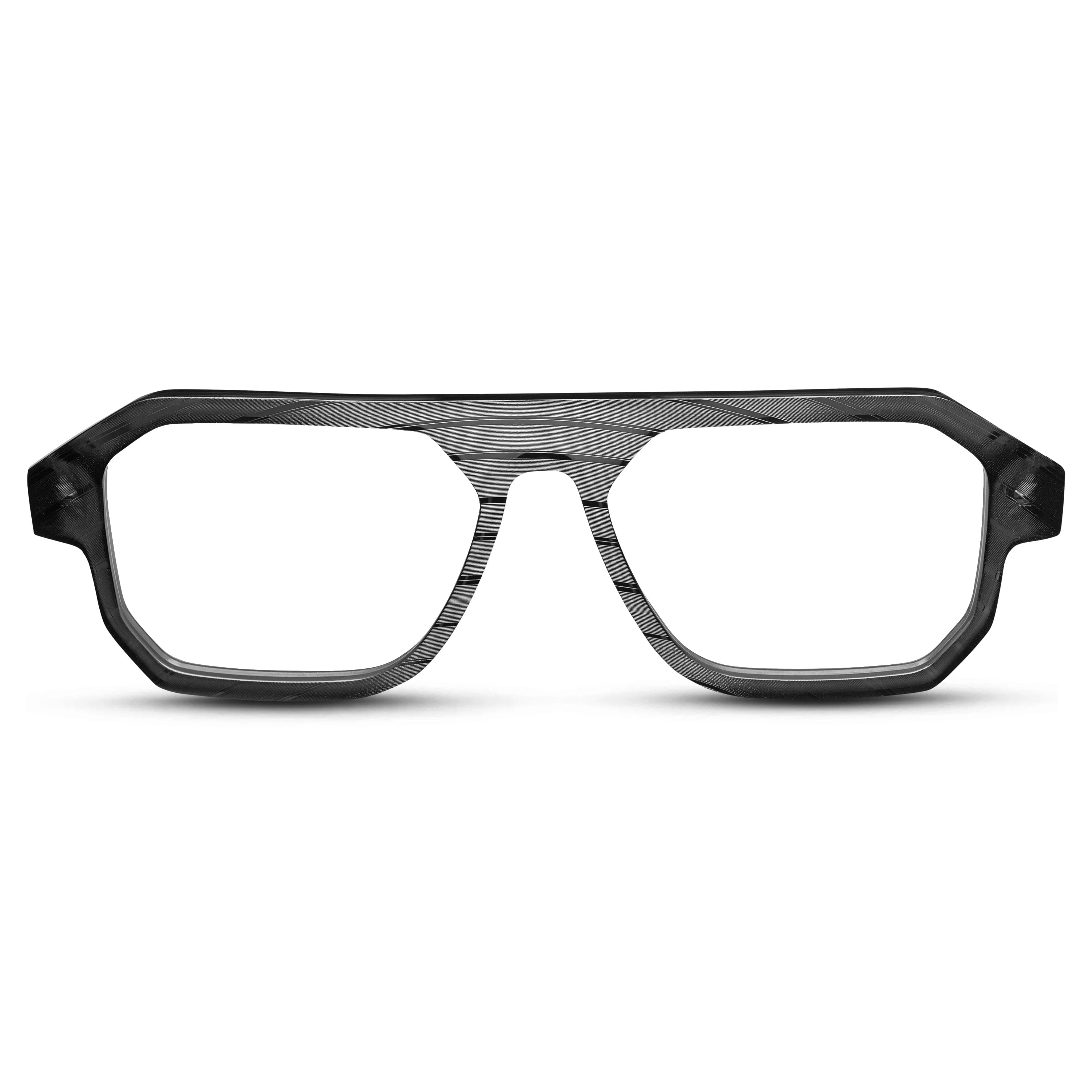 Billy Idol-Inspired Geometric Frame Made from Real Vinyl