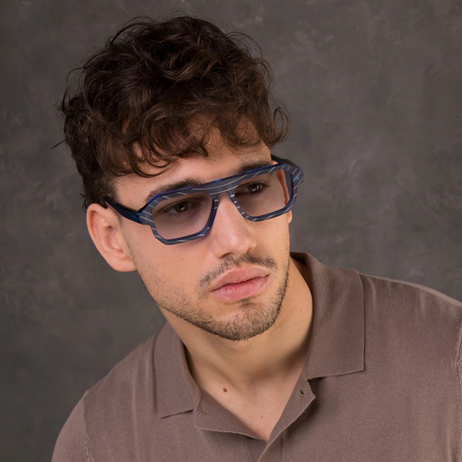 handcrafted vinyl record eyewear frame