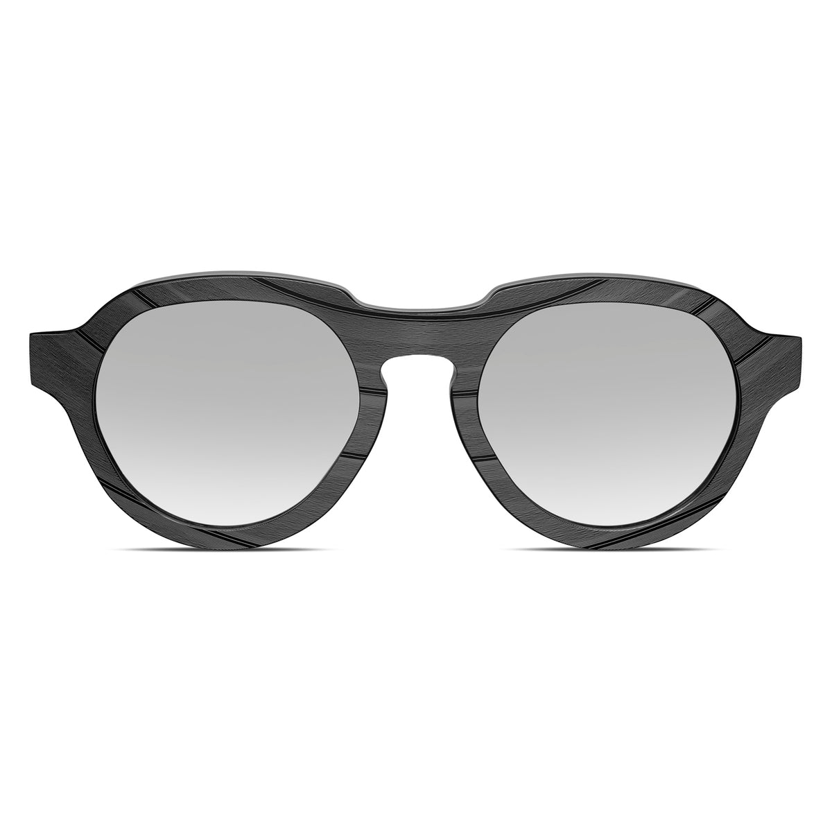 Vinylize Sunglasses with gradient lens es on a white background