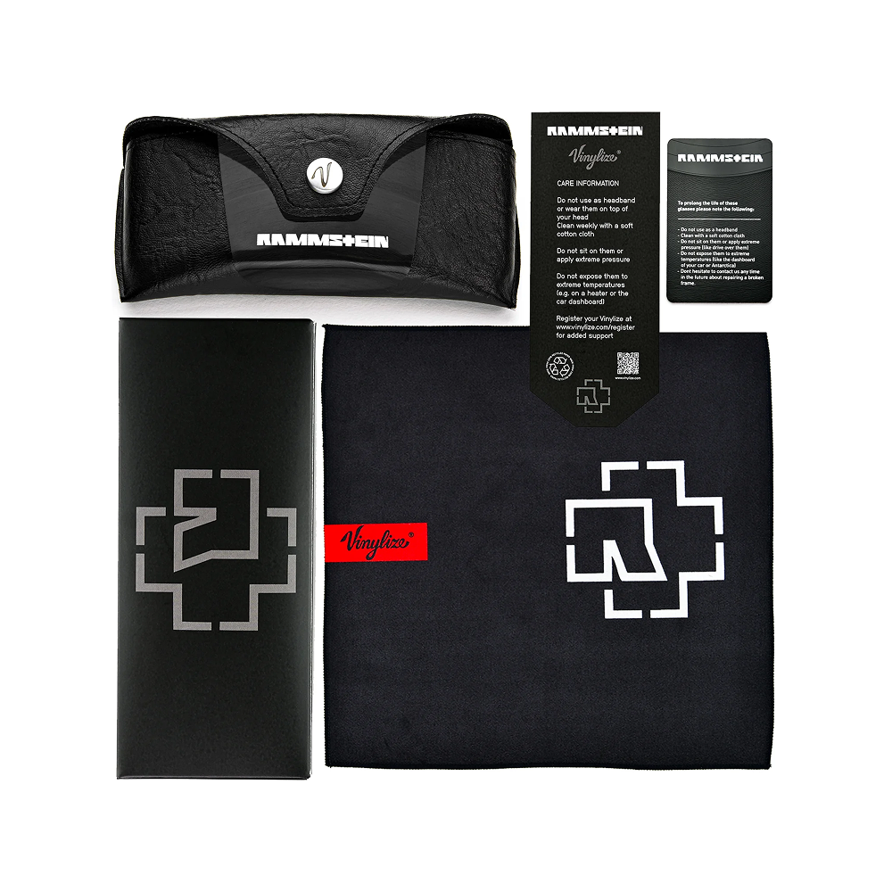 Black leather  case with brand logo and cardholder on a white background. 1 set for each frame.