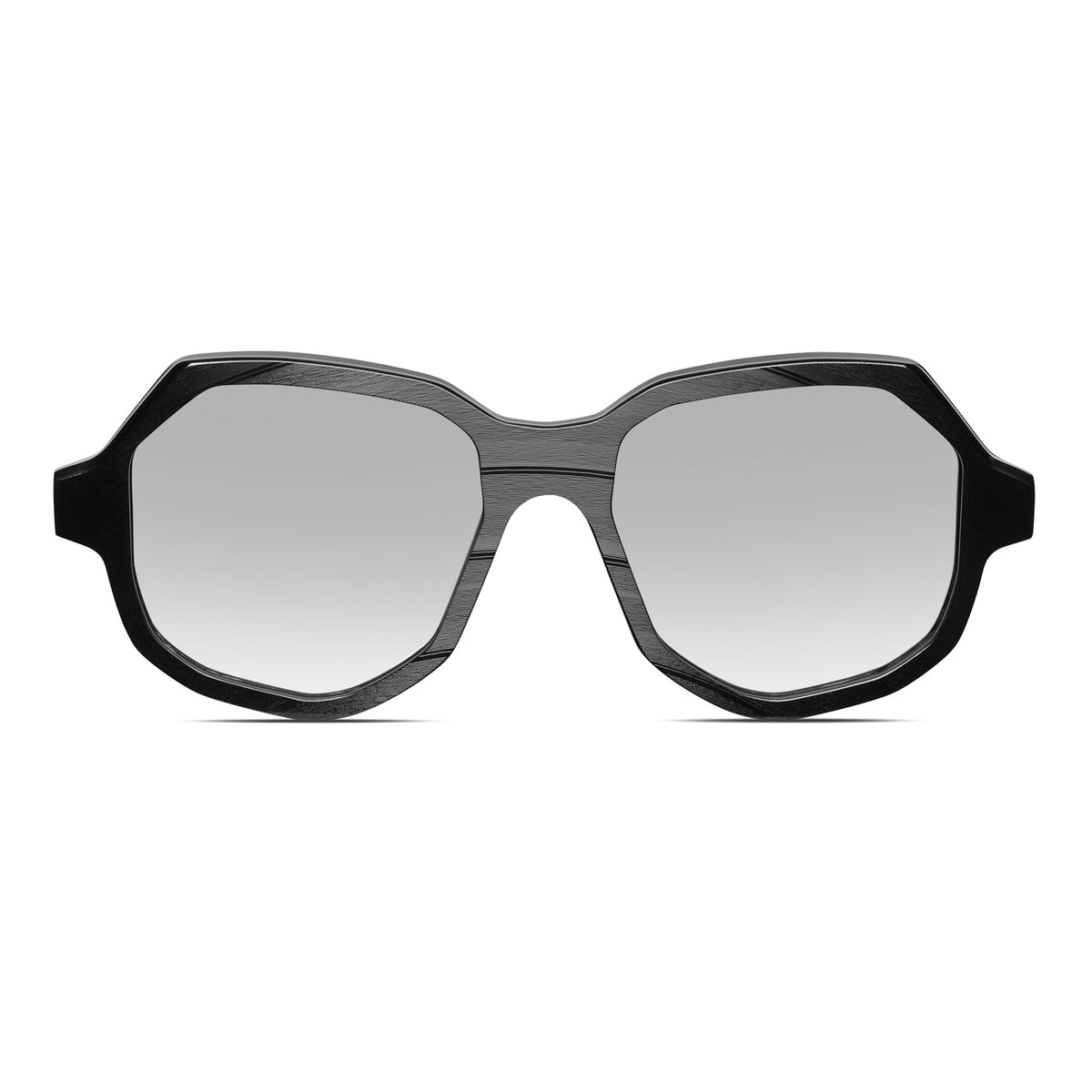 Black Vinylize Rammstein front sunglasses with a white background