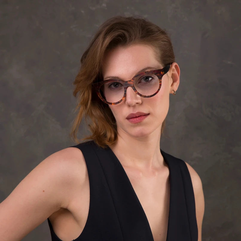 vinyl eyewear made from real records