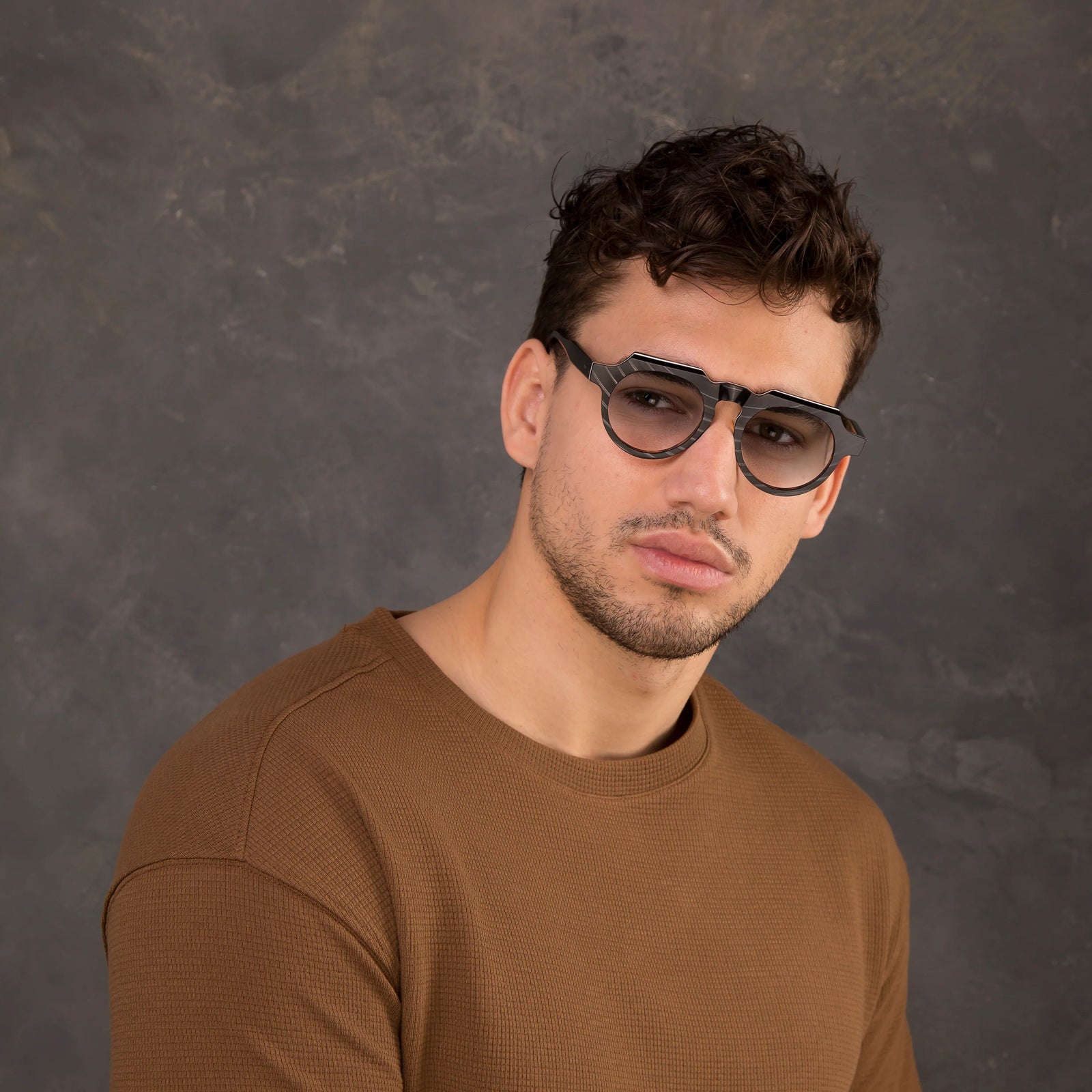 vinyl record sunglasses frame made by hand in europe