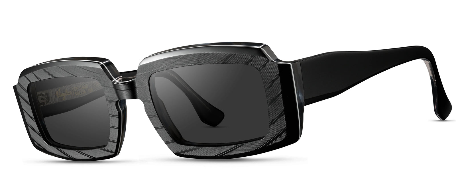 handcrafted vinyl record eyewear frame