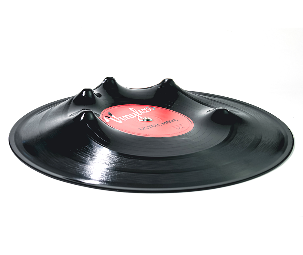 The Vinyl Hand – Eyewear Holder Made from Recycled Vinyl Records